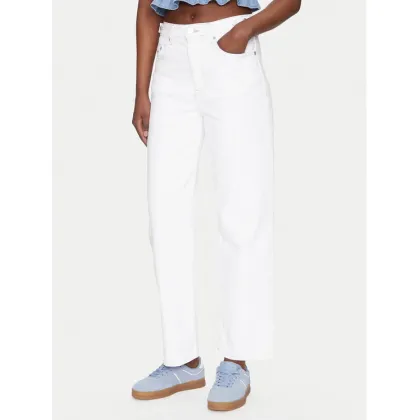Zdjęcie Tommy Jeans Jeansy Layla DW0DW20018 Biały Straight Fit