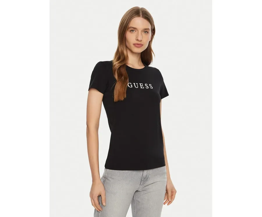 obrazek 1 Guess T-Shirt O5RI01 KBBU1 Czarny Slim Fit