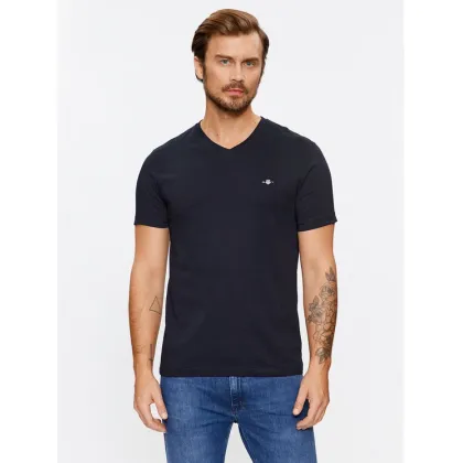 Zdjęcie Gant T-Shirt Shield 2003186 Czarny Slim Fit
