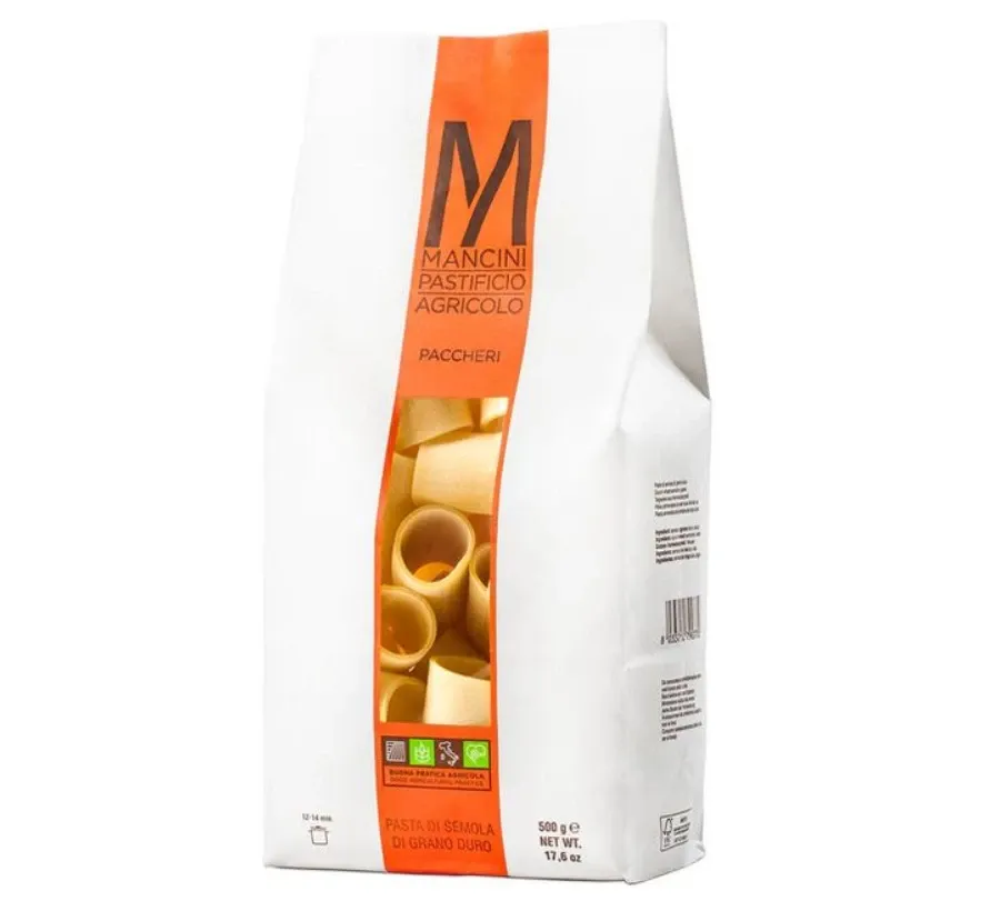 obrazek 1 Włoski makaron Paccheri 500g z pszenicy durum