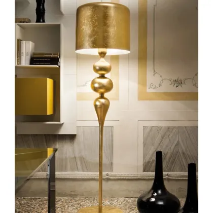 Zdjęcie Designerska lampa stojąca do salonu, sypialni - Masiero