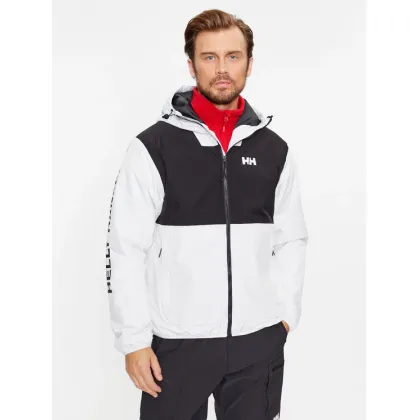 Zdjęcie Helly Hansen Kurtka przeciwdeszczowa Ervik Ins 53983 Szary Regular Fit