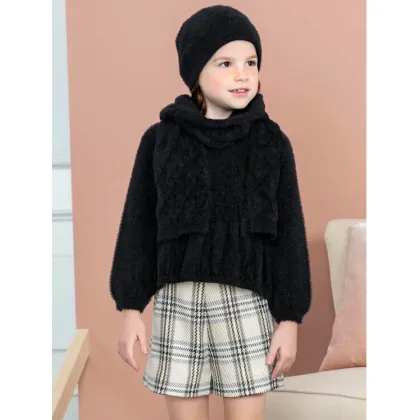 Zdjęcie Abel & Lula Szorty materiałowe 5.761 Écru Regular Fit