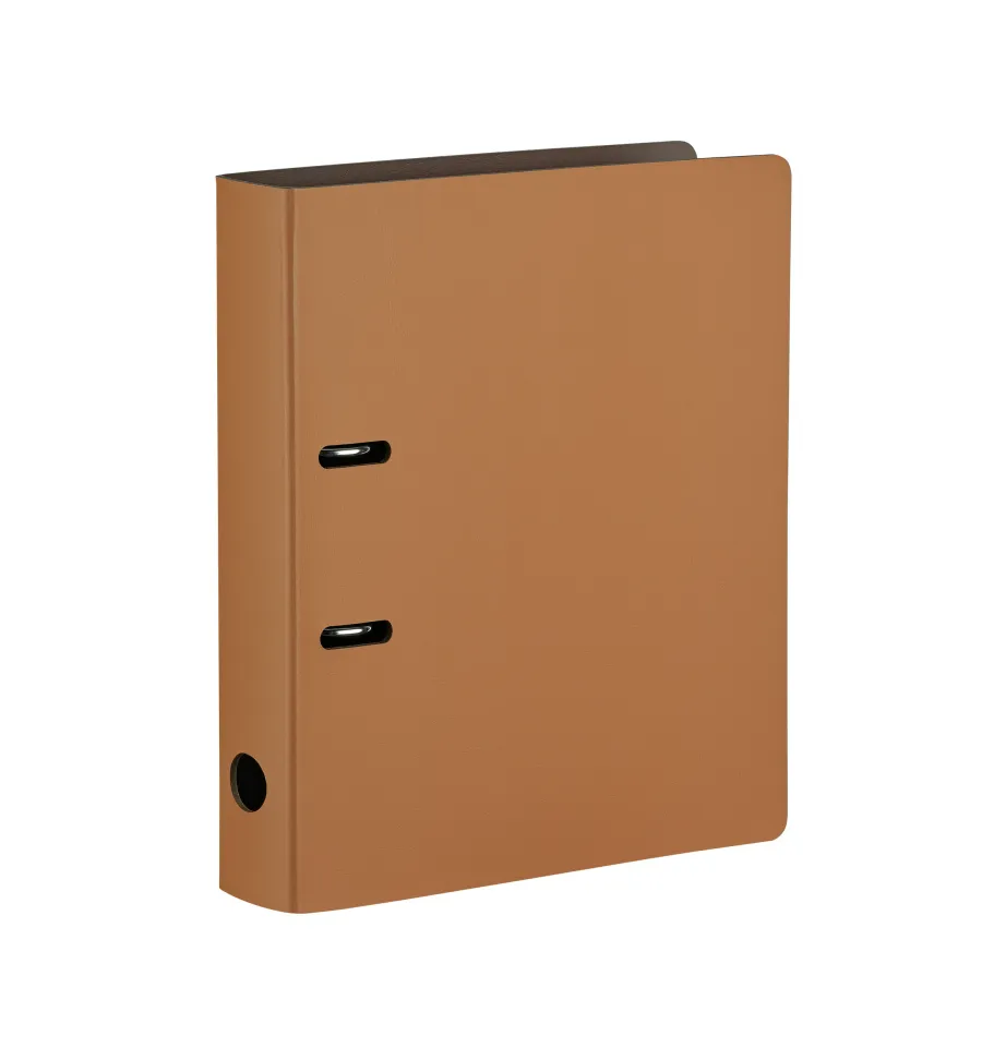 obrazek 1 Stylowy segregator na dokumenty w kolorze koniakowym