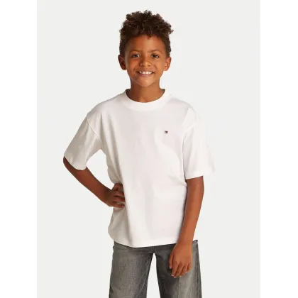 Zdjęcie Tommy Hilfiger T-Shirt Essential Archive KB0KB09646 D Biały Regular Fit