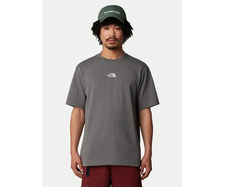 obrazek 1 The North Face T-Shirt Heritage NF0A8C3Q Szary Relaxed Fit
