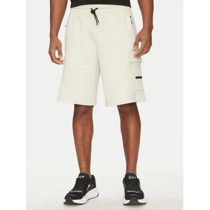 Zdjęcie EA7 Emporio Armani Szorty sportowe 7M000326 AF12660 U1112 Écru Regular Fit