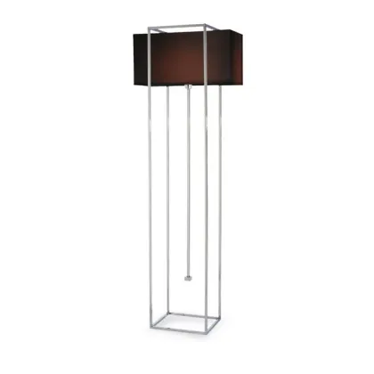 Zdjęcie Fantastyczna lampa z mosiądzu wykończona chromem lub niklem