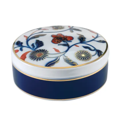 Zdjęcie Duże okrągłe pudełko z porcelany z kolekcji Qing - Vista Alegre
