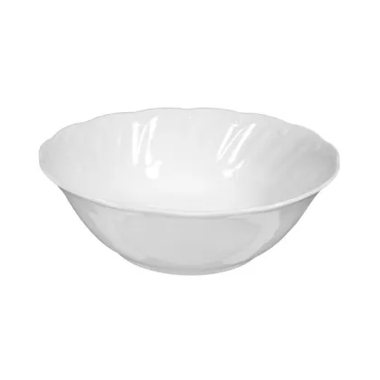 Zdjęcie Piękna biała porcelanowa okrągła miska 20 cm o klasycznej formie - Seltmann Weiden
