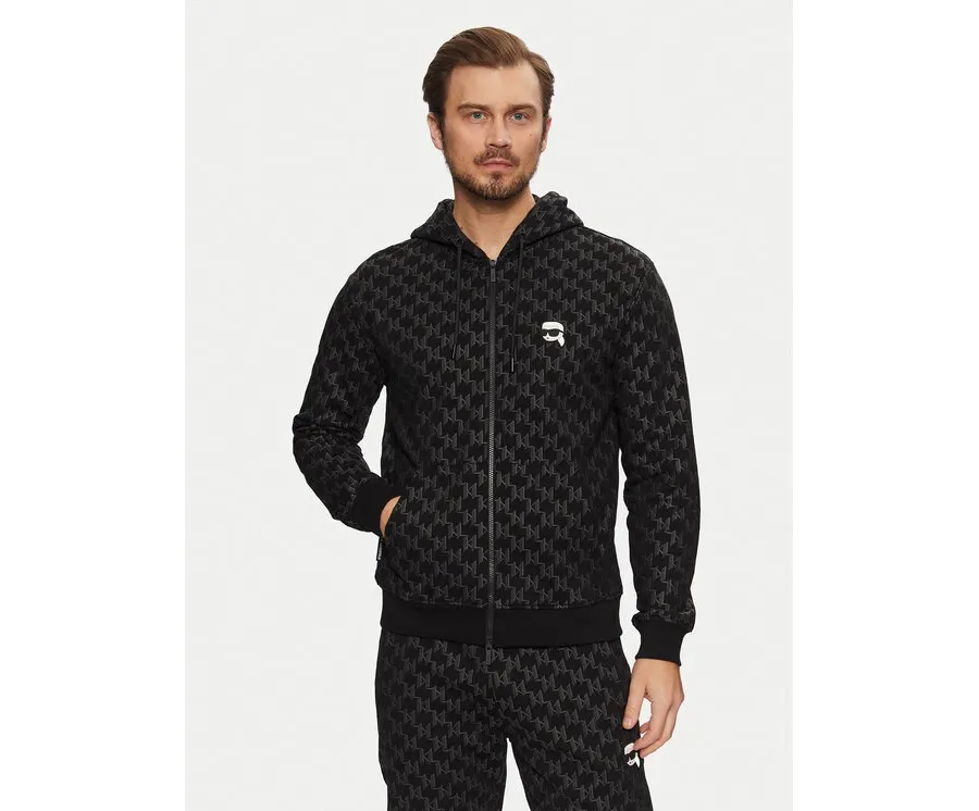 obrazek 1 KARL LAGERFELD Bluza 705095 551951 Czarny Regular Fit