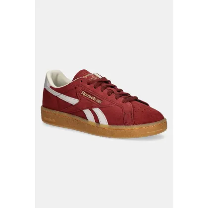 Zdjęcie Reebok Classic sneakersy Club C Grounds Uk kolor bordowy 100204901