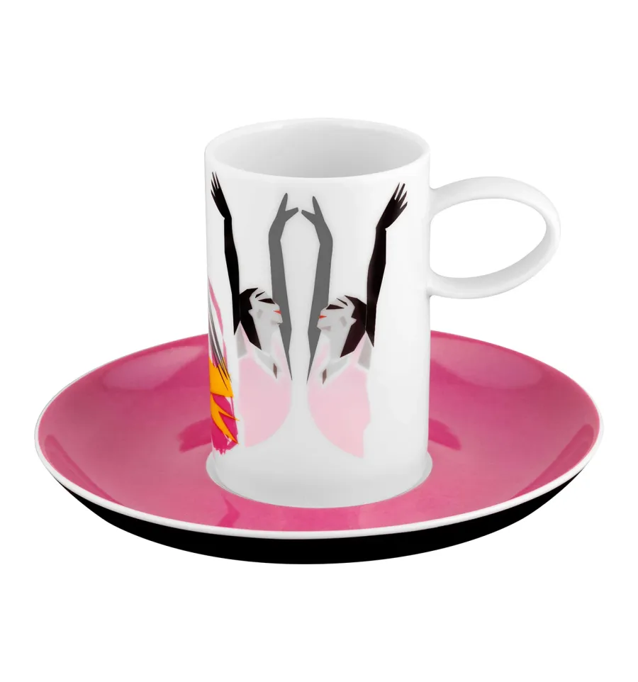 picture 3 Porcelain set of 4 coffee cups with saucers from the collection dedicated to the composer Czajkowski - Vista Alegre