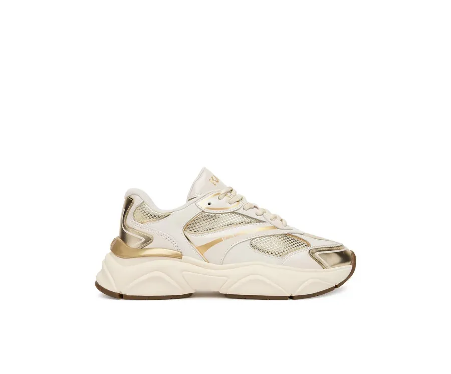 obrazek 1 KARL LAGERFELD Sneakersy KL65624M Złoty