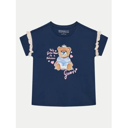 Zdjęcie Guess T-Shirt K5RI12 K6YW4 Granatowy Regular Fit