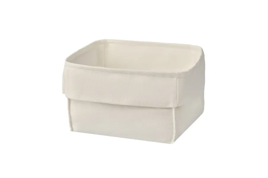 obrazek 4 Koszyk na chleb Flora 20x20xH9 cm w stylowym kolorze pudrowego różu