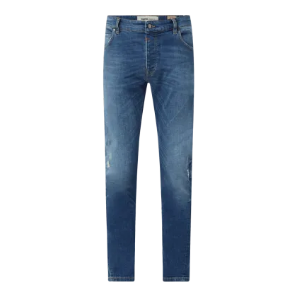 Zdjęcie Jeansy o kroju slim fit z dodatkiem streczu model ‘Billy the Kid’