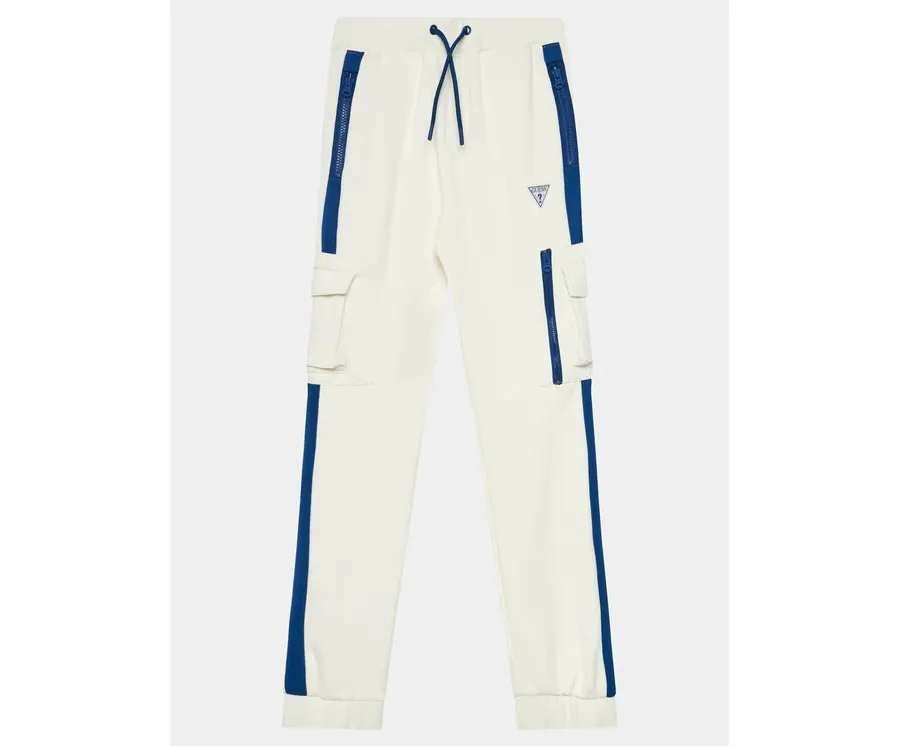 obrazek 1 Guess Spodnie dresowe L4RQ14 KB212 Biały Relaxed Fit