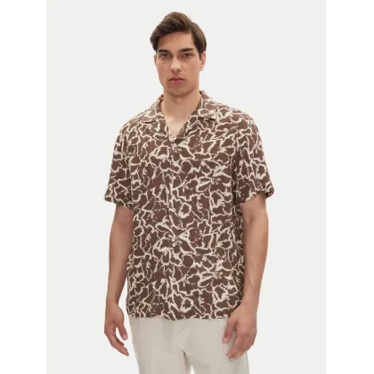 Zdjęcie Mustang Koszula Layton 1016253 Brązowy Relaxed Fit