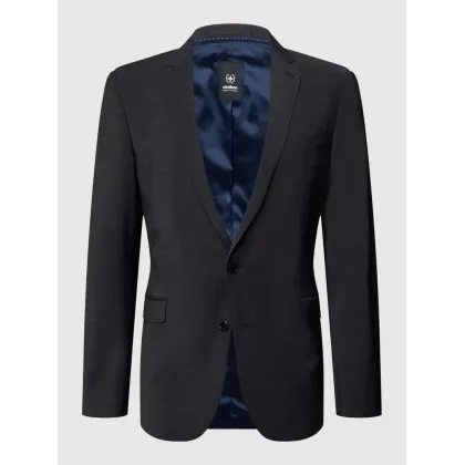 Zdjęcie Marynarka na dwa guziki z dodatkiem wełny i kołnierzem z połami model ‘ALLEN’