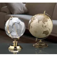 Picture Elegant decorative globes for a desk or table