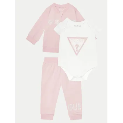 Zdjęcie Guess Komplet bluzka i spodnie S5RG06 KAN04 Biały
