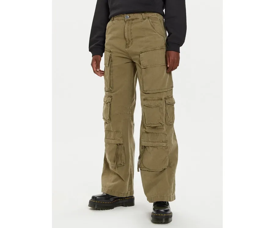 obrazek 1 Alpha Industries Spodnie cargo 148022 Zielony Regular Fit