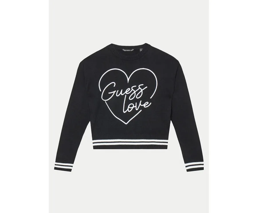 obrazek 1 Guess Sweter J4YR05 Z3FV0 Czarny Relaxed Fit