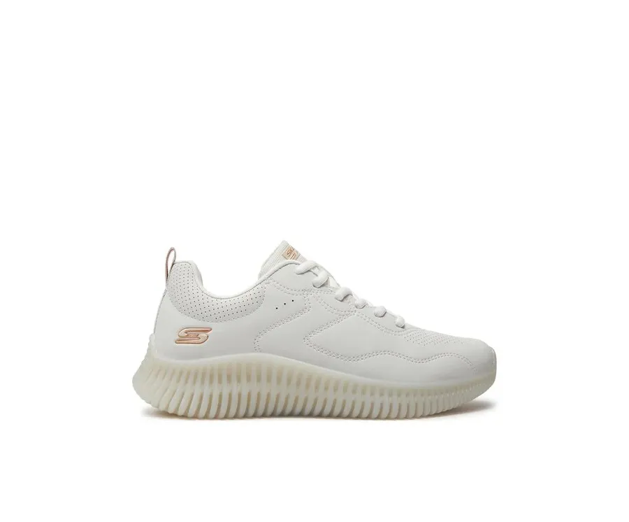 obrazek 1 Skechers Sneakersy Bobs Geo-How Marvelous 117422/OFWT Biały