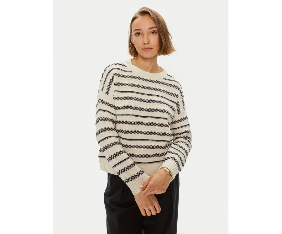 obrazek 1 Weekend Max Mara Sweter Foster 2425366151 Beżowy Standard Fit