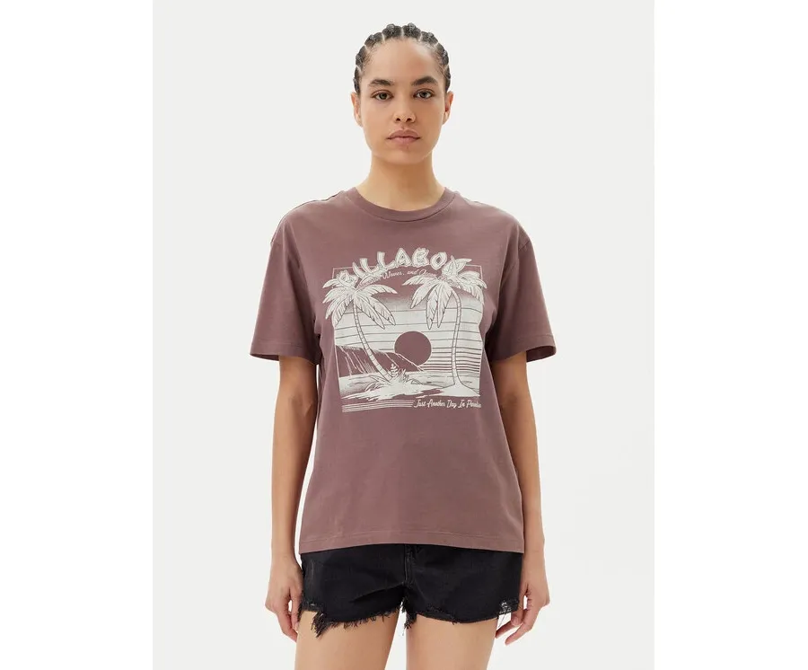 obrazek 1 Billabong T-Shirt Sweet Escape EBJZT00419 Brązowy Relaxed Fit
