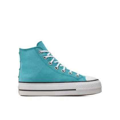 Zdjęcie Converse Trampki Chuck Taylor All Star Lift Platform Stars A06492C Turkusowy