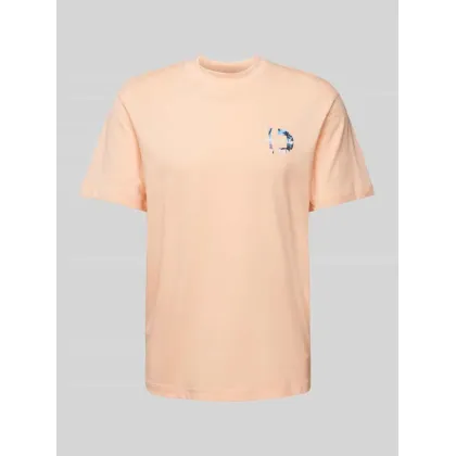 Zdjęcie T-shirt o luźnym kroju z nadrukiem z logo