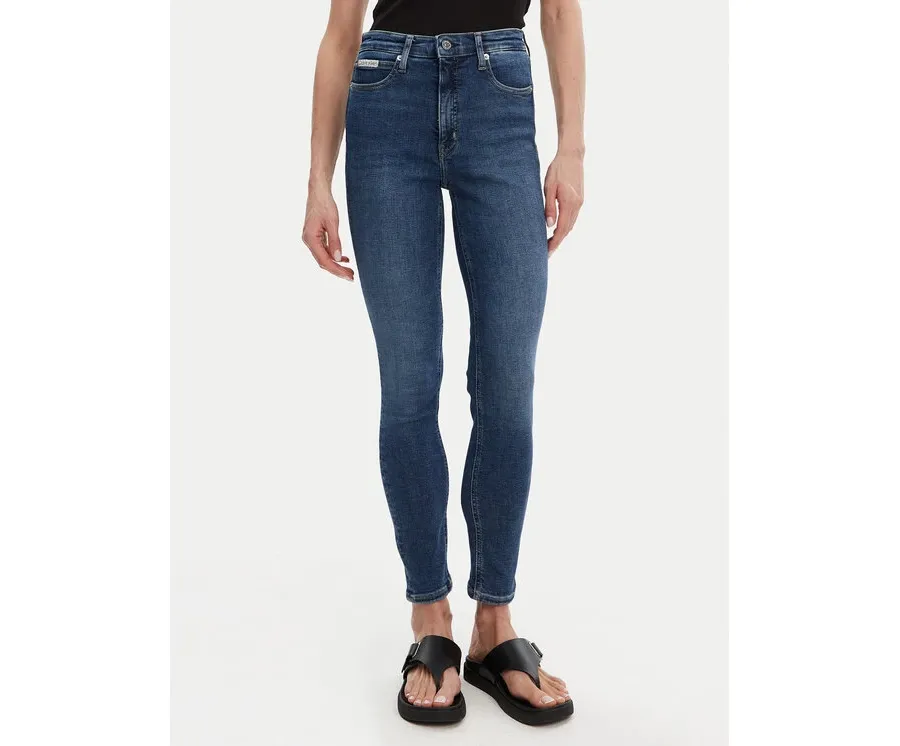obrazek 1 Calvin Klein Jeans Jeansy J20J225149 Granatowy Skinny Fit