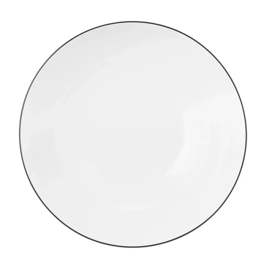 obrazek 2 Porcelanowa okrągła miska 20 cm ze zdobieniem w formie czarnej obwódki - Seltmann Weiden