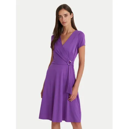 Zdjęcie Lauren Ralph Lauren Sukienka codzienna 250868161011 Fioletowy Regular Fit LAUREN RALPH LAUREN