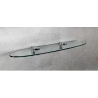 Picture Glass bathroom shelf from Italy
