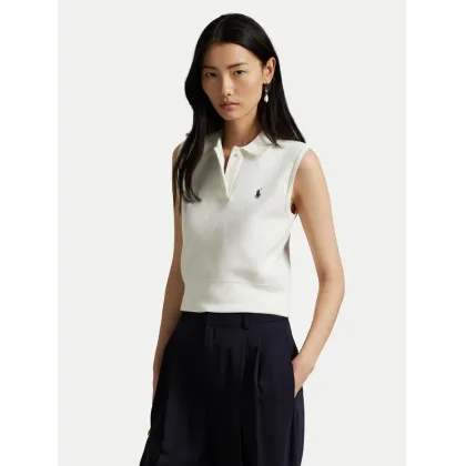 Zdjęcie Polo Ralph Lauren Sweter 211970666001 Biały Regular Fit