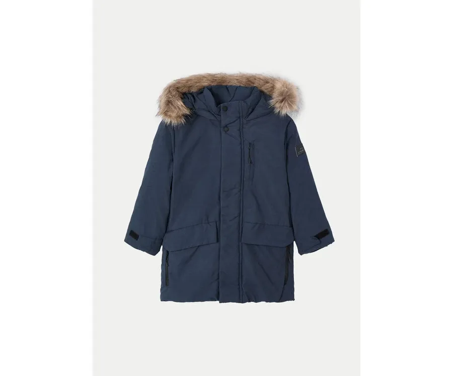 obrazek 1 Mayoral Parka 4468 Granatowy Regular Fit