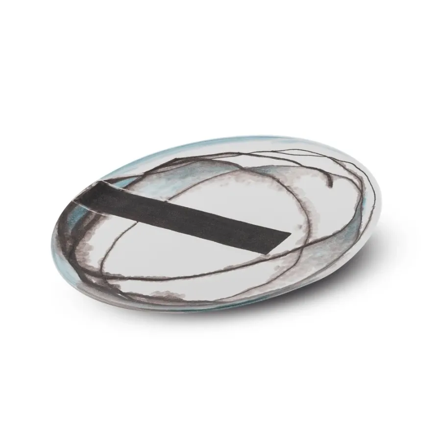 obrazek 3 Elegancki talerz ceramiczny H.2xL.31xP.31 cm