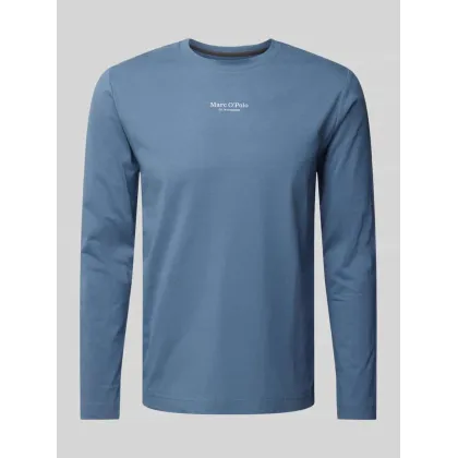 Zdjęcie Bluzka z długim rękawem o kroju regular fit z mieszanki dżerseju i bawełny