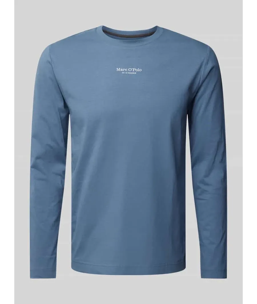 obrazek 1 Bluzka z długim rękawem o kroju regular fit z mieszanki dżerseju i bawełny