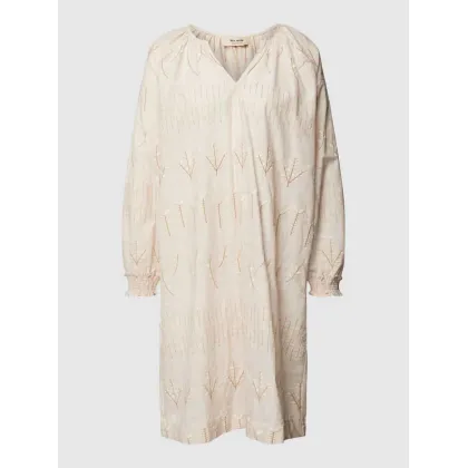 Zdjęcie Sukienka koszulowa z haftem model ‘MATJANA’