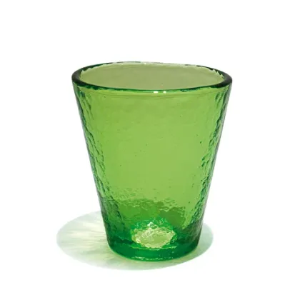 Zdjęcie Zestaw 6 zielonych szklanek do wody