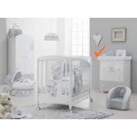 Zdjęcie Zjawiskowa komoda z miejscem na przewijak dla niemowlaka - Italbaby