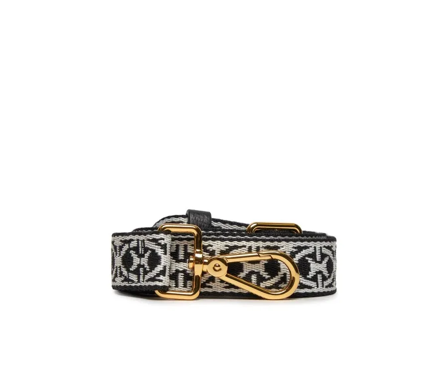 obrazek 1 Coccinelle Wymienny pasek do torebki M20 Nastro Monogram E3 M20 68 B5 21 Czarny