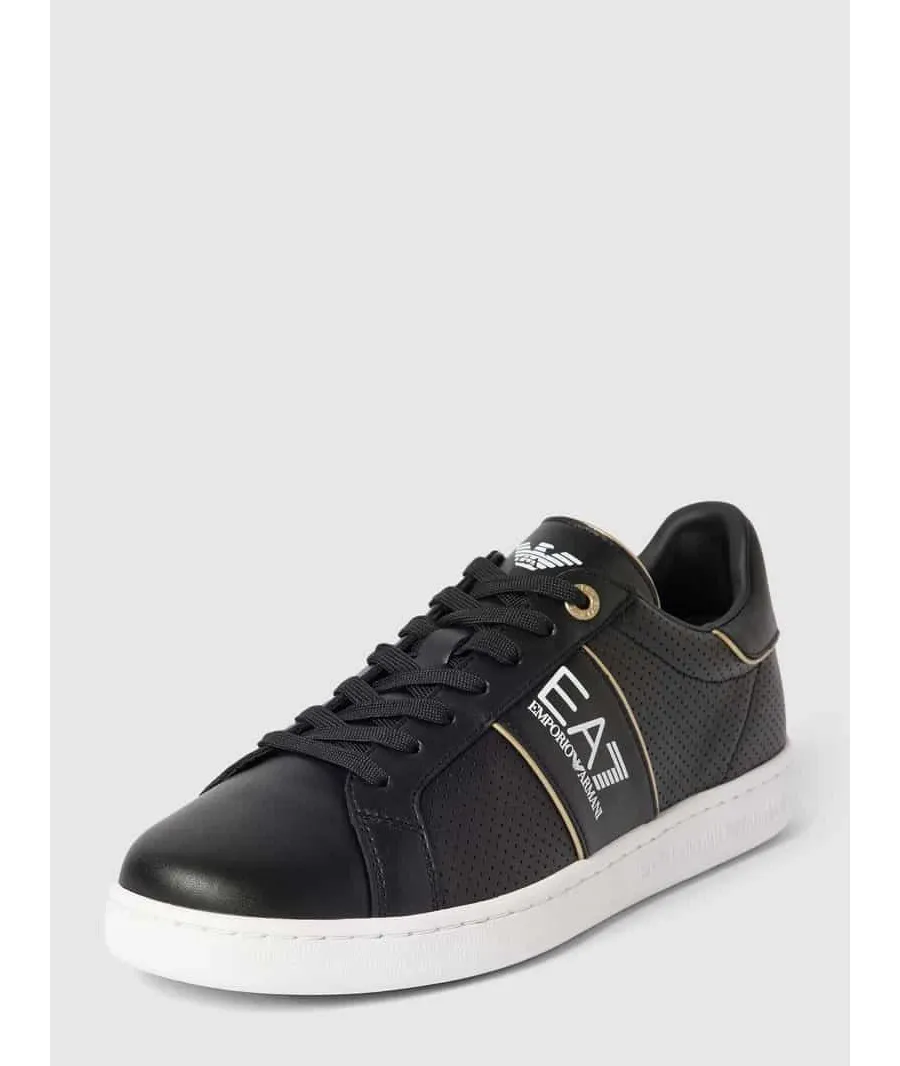 obrazek 1 Sneakersy z detalami z logo model ‘SNEAKER ACTION LEATHER’