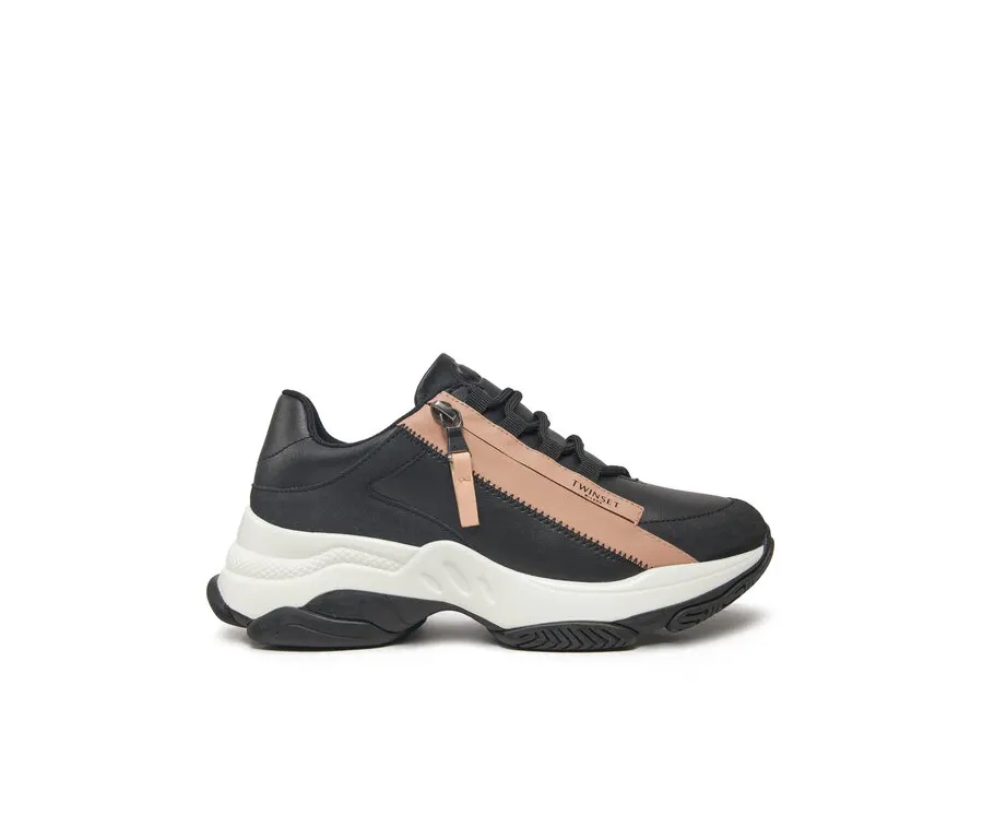 obrazek 1 TWINSET Sneakersy 242TGT18E Czarny