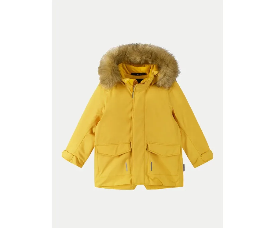 obrazek 1 Reima Kurtka zimowa Mutka 5100037B Żółty Regular Fit