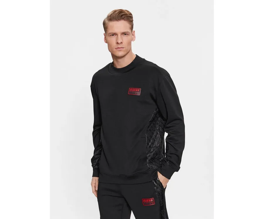 obrazek 1 Guess Bluza Gaston Z4RQ01 KBO62 Czarny Regular Fit